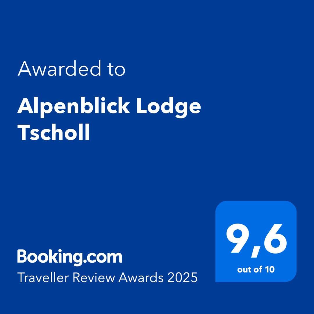 Alpenblick Lodge Tscholl Martell Exterior foto